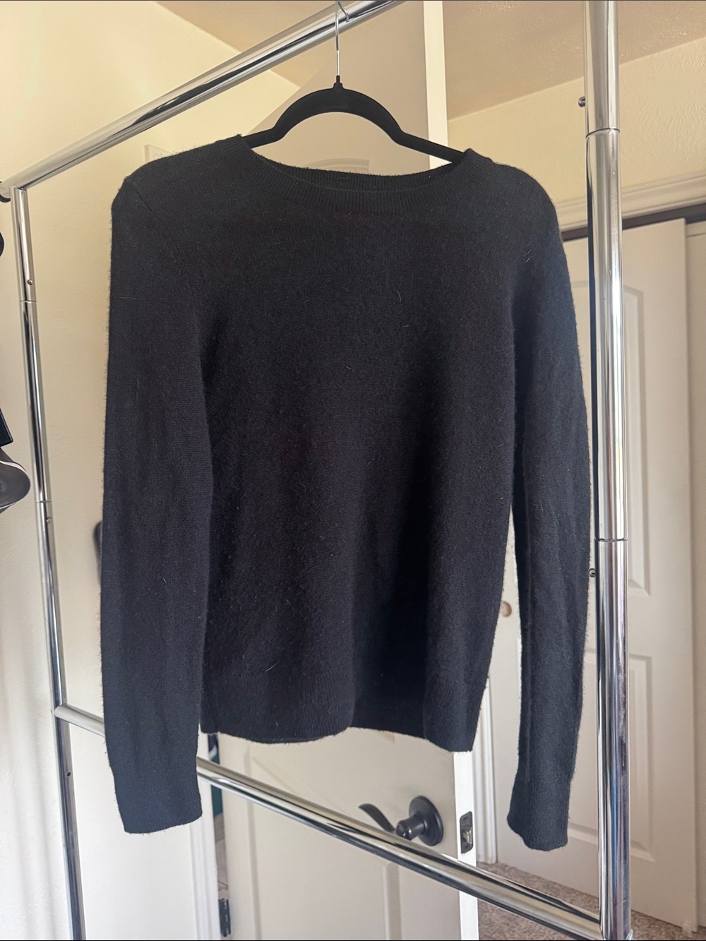 Black Cashmere Sweater